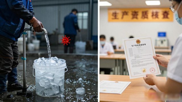 食用冰产能配送考察_郑州管城区食用冰生产厂家_食用冰生产资质要求
